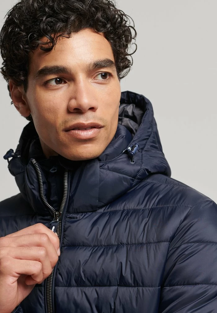 Superdry Winter Jacket - Eclipse Navy 4 Superdry Winter Jacket - Eclipse Navy - Image 4