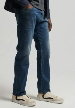 Superdry TAILORED - Straight Leg Jeans - Jefferson Ink Vintage