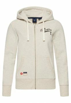 Superdry Zip-up Sweatshirt - Oatmarl -Superdry Shop 32f48b0fbff14b41be8268a69e64c796