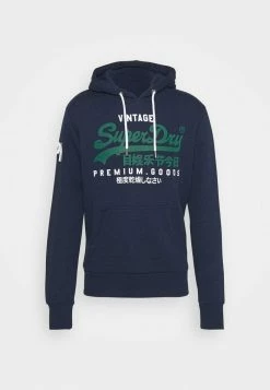 Superdry HOOD - Hoodie - Midnight Blue Grit -Superdry Shop 335b4b6c0ab44f3c8f63802fa0cee16e