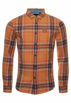 Superdry HERITAGE LUMBERJACK - Shirt - Yellow -Superdry Shop 33a4d57e8e23452ba8f6d570fc2ba75d