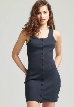 Superdry VINTAGE - Shift Dress - Eclipse Navy