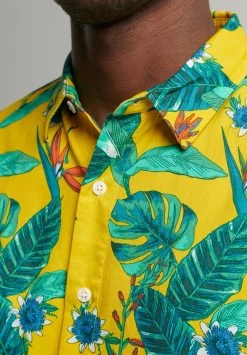 Superdry VINTAGE - Shirt - Yellow Tropical Aop 7 Superdry VINTAGE - Shirt - Yellow Tropical Aop -Superdry Shop 33c5bf6c5cfc44ab8d8d952b8396a6f1