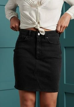 Superdry Mini Skirt - Charcoal