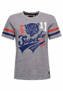 Superdry BONDED VARSITY - Print T-shirt - Collective Dark Grey Grit 5 Superdry BONDED VARSITY - Print T-shirt - Collective Dark Grey Grit -Superdry Shop 3415fa389508457499828e40e047dd97