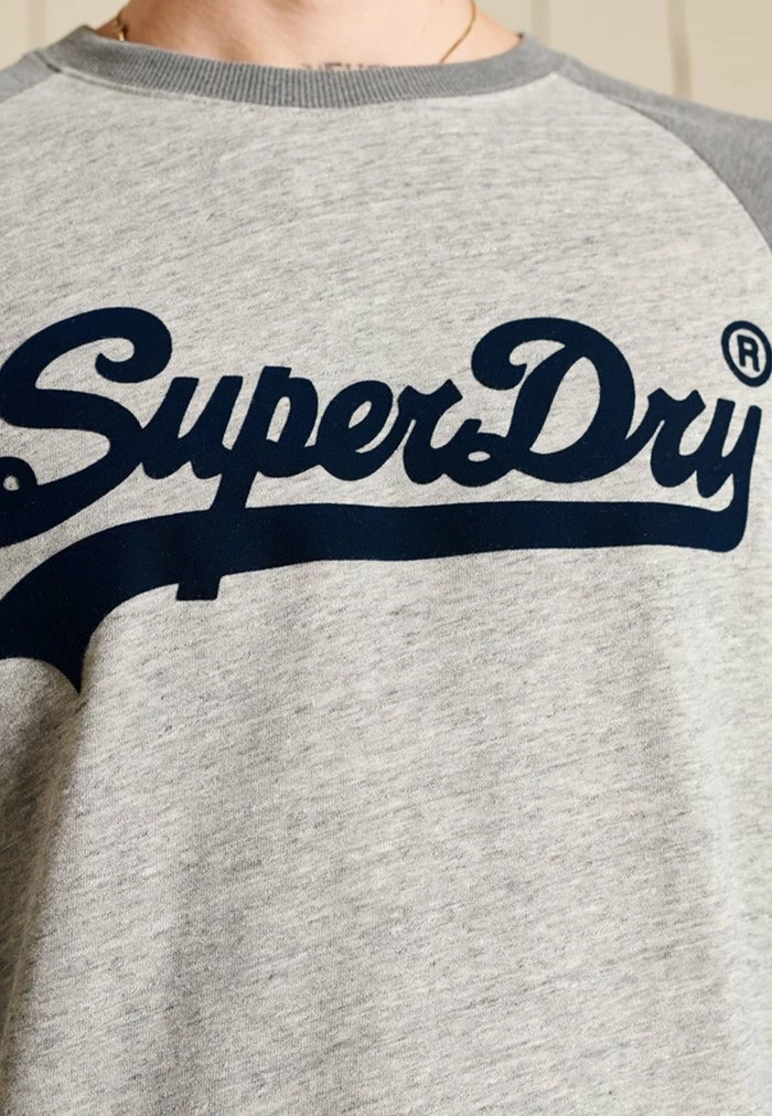Superdry Long Sleeved Top - Athletic Grey Marl 3 Superdry Long Sleeved Top - Athletic Grey Marl - Image 3