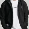 Superdry CODE ESSENTIAL - Zip-up Sweatshirt - Black