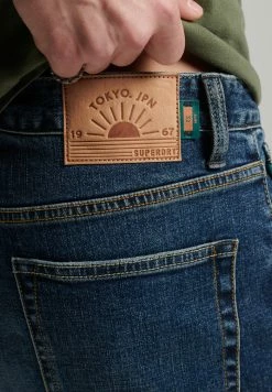 Superdry Denim Shorts - Fermont Dark Blue -Superdry Shop 34c1d752927c4488ab7878c52866a0ba