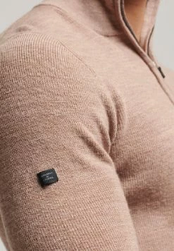 Superdry HALF ZIP - Jumper - Camel Marl -Superdry Shop 354f3e2d44614c51b4eb7b412db861e7
