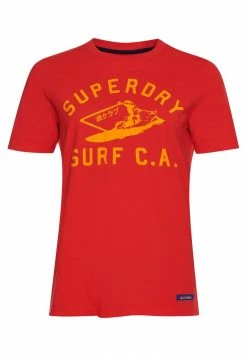 Superdry CALI SURF - Print T-shirt - Apple Red -Superdry Shop 355231b58e02446994b8d7ef5a470ea8