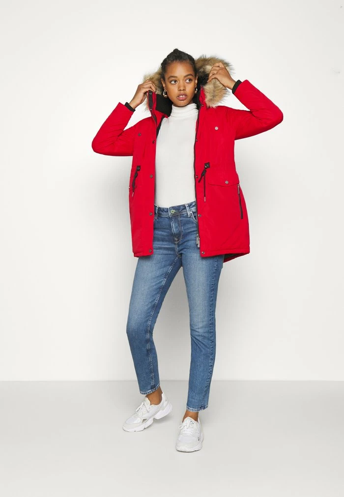 Superdry NADARE - Winter Coat - Burnt Red 2 Superdry NADARE - Winter Coat - Burnt Red - Image 2