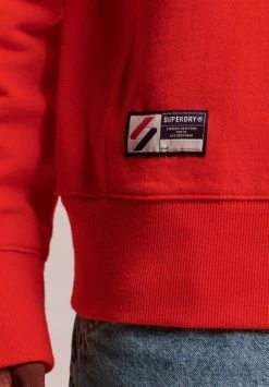 Superdry ESSENTIAL CREW - Sweatshirt - Bright Red -Superdry Shop 355fa13c446441c084f51cd56a18bf88