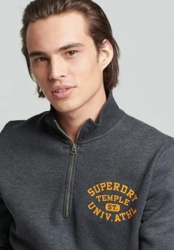 Superdry VINTAGE ATHLETIC - Sweatshirt - Charcoal Marl 6 Superdry VINTAGE ATHLETIC - Sweatshirt - Charcoal Marl -Superdry Shop 357b739457654a398c84f541a7180ef7