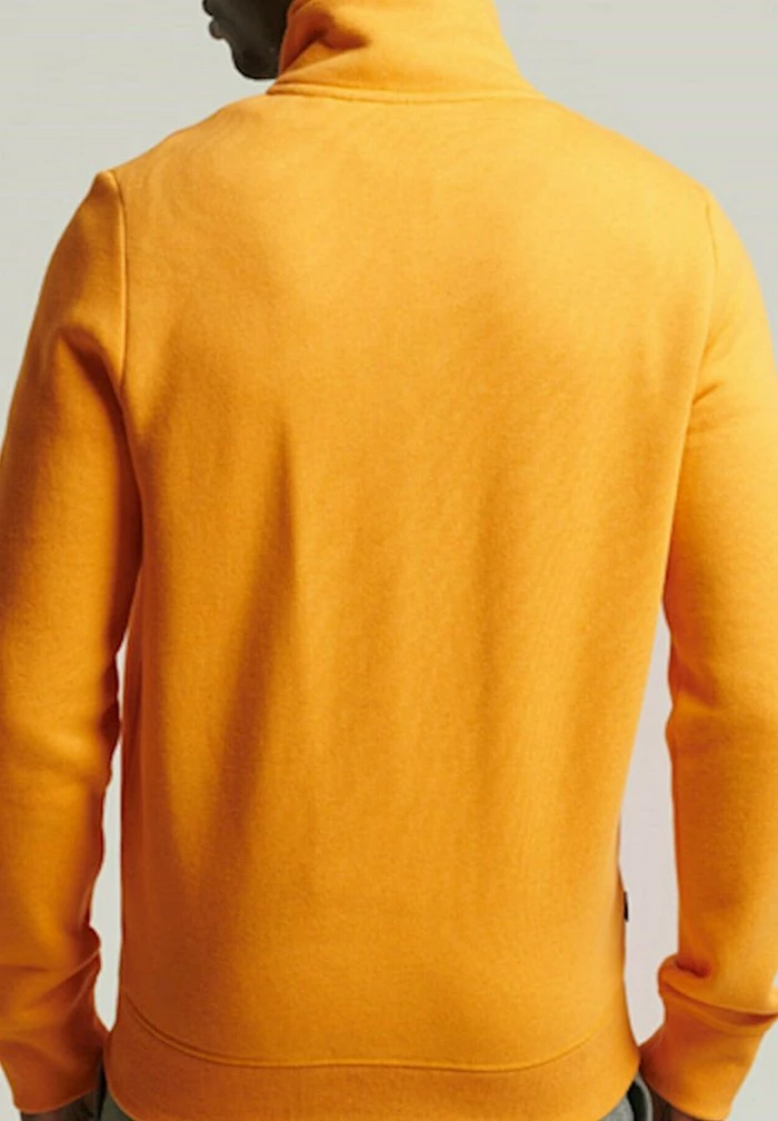 Superdry Zip-up Sweatshirt - Turmeric Marl 2 Superdry Zip-up Sweatshirt - Turmeric Marl - Image 2