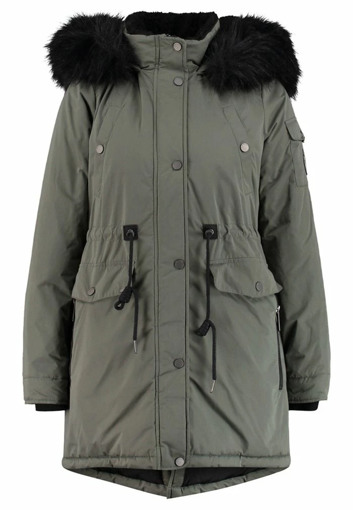 Superdry NADARE - Winter Coat - Olive 1 Superdry NADARE - Winter Coat - Olive