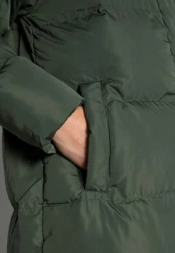 Superdry STUDIOS LONGLINE DUVET COAT - Winter Coat - Thyme -Superdry Shop 35b73f23ff48406b8f4886bc382c7b56