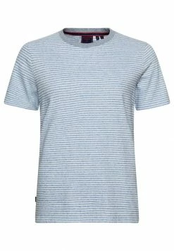 Superdry VINTAGE LOGO STRIPE - Print T-shirt - La Blue Marl Rodeo White 7 Superdry VINTAGE LOGO STRIPE - Print T-shirt - La Blue Marl Rodeo White -Superdry Shop 35d3ed62dbe54a018949883f7bf82c17