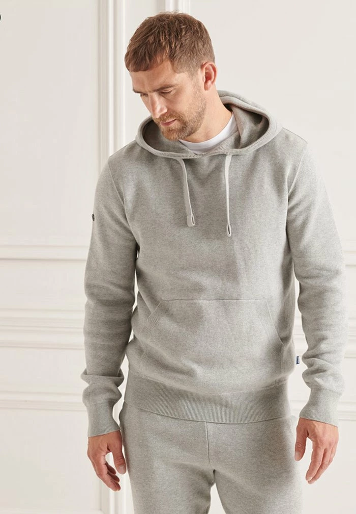 Superdry Hoodie - Mid Marl 1 Superdry Hoodie - Mid Marl