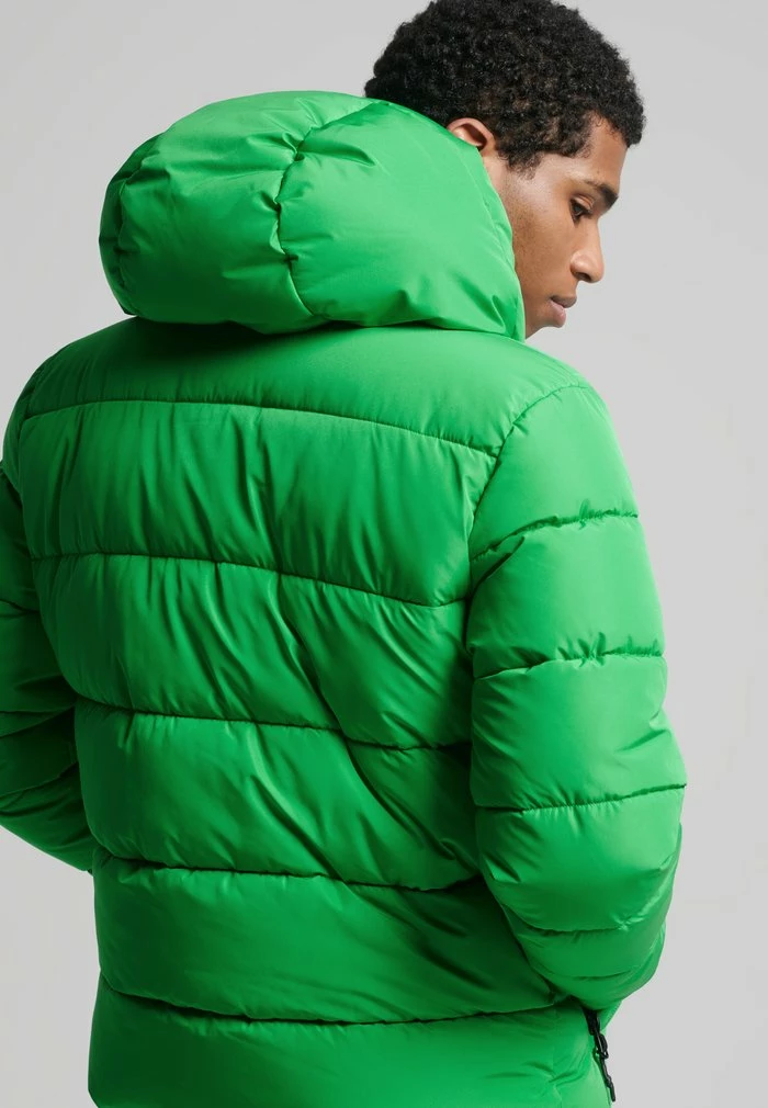 Superdry Winter Jacket - Oregon Green 2 Superdry Winter Jacket - Oregon Green - Image 2