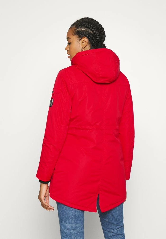 Superdry NADARE - Winter Coat - Burnt Red 4 Superdry NADARE - Winter Coat - Burnt Red - Image 4