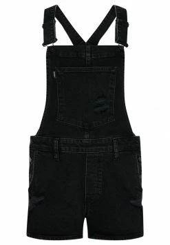 Superdry VINTAGE - Dungarees - Wolcott Black Stone -Superdry Shop 36675f5c755641989c8a0fb9bf8133ea