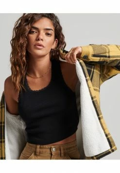 Superdry BORG - Light Jacket - Gold -Superdry Shop 366d4c7bc81e490f8277cd9595f8d58c