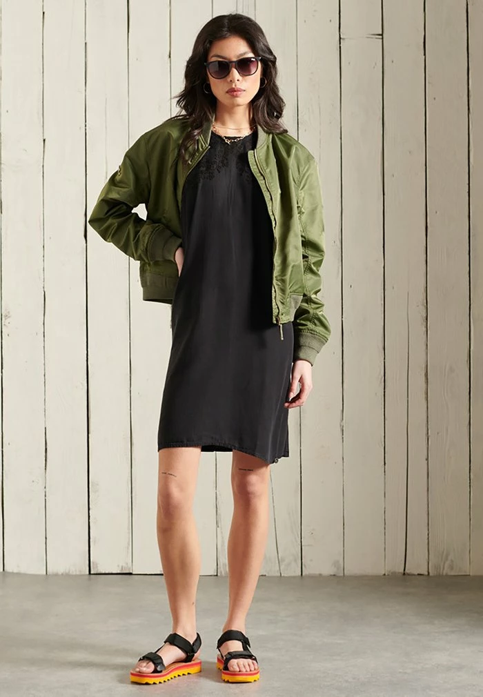 Superdry Day Dress - Black 1 Superdry Day Dress - Black
