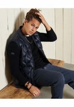 Superdry Jumper - Eclipse Navy -Superdry Shop 368b961a67a4435191370d12e10b41f1