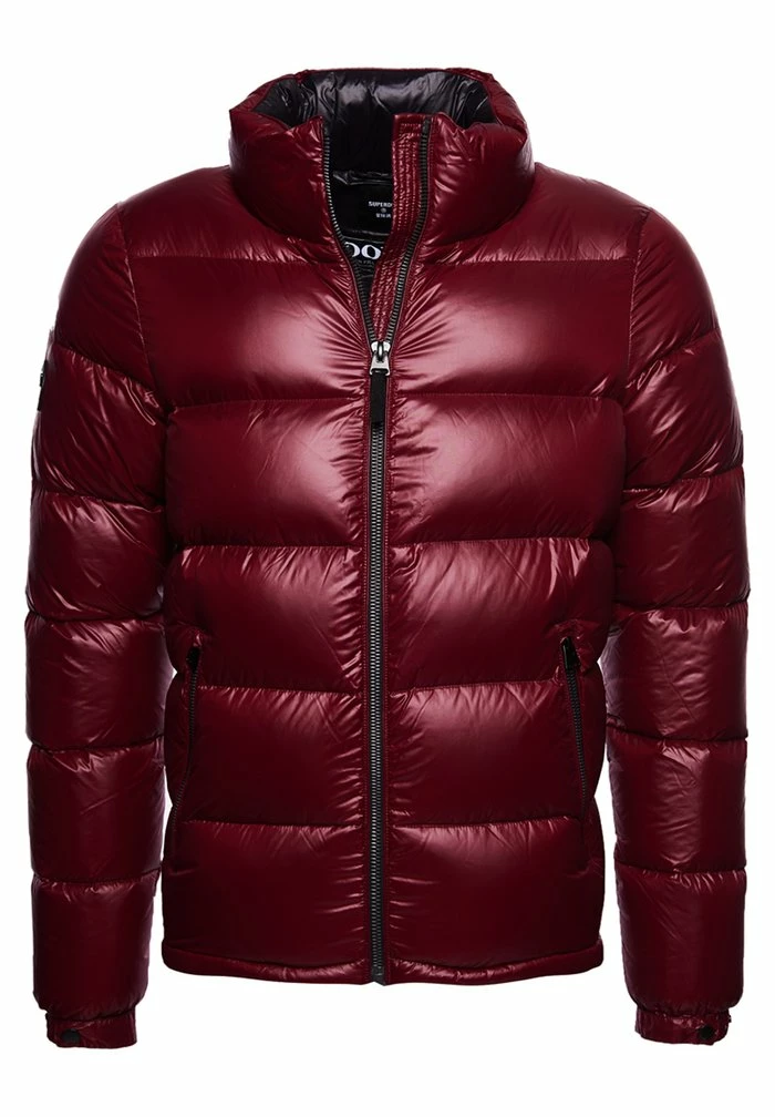 Superdry LUXE ALPINE - Down Jacket - Deep Port 4 Superdry LUXE ALPINE - Down Jacket - Deep Port - Image 4