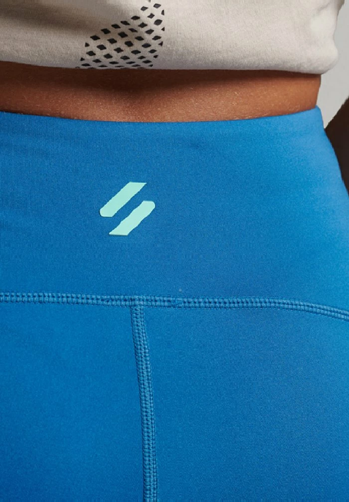 Superdry CORE - Leggings - Trousers - Twilight Blue 4 Superdry CORE - Leggings - Trousers - Twilight Blue - Image 4