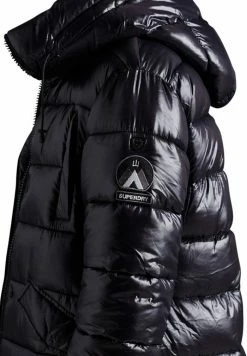 Superdry Winter Coat - Black -Superdry Shop 3700bcd952bd41fcb5b96590c8deb1db