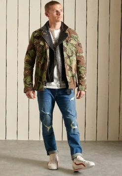 Superdry MILITARY - Shirt - Outline Camo -Superdry Shop 370642dbf39a4612b5ca3fa4bba2a3d4
