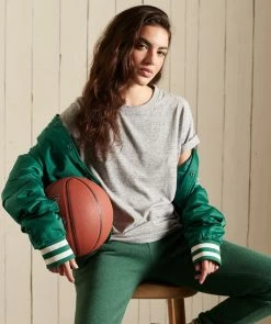 Superdry VINTAGE LOGO - Basic T-shirt - Athletic Grey Marl -Superdry Shop 3706c7a67d9f4025a1e96a65135b55fc