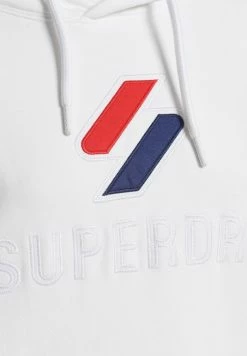 Superdry APPLIQUE OVERSIZED - Hoodie - White -Superdry Shop 370f38a1f9084fd6a845f10937a3da3a