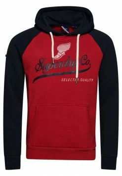 Superdry VINTAGE ACHILLES RAGLAN - Hoodie - Red -Superdry Shop 37282c147ee246fb9998552d1e4556cb