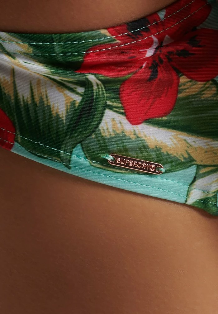 Superdry VINTAGE TWIST - Bikini Top - Mint Indo Leaf 5 Superdry VINTAGE TWIST - Bikini Top - Mint Indo Leaf - Image 5