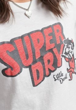 Superdry VINTAGE INDIE - Print T-shirt - Optic Slub -Superdry Shop 37b3f988b3444056afc8faecc61a3d50