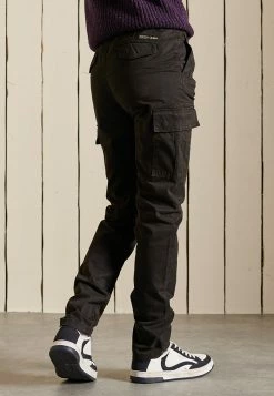 Superdry Cargo Trousers - Vulcan Black -Superdry Shop 37b6eab2ed0e4779a770a4261c057ba8