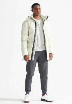 Superdry Winter Coat - Soft Grey