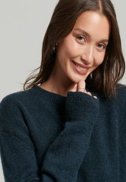 Superdry VINTAGE CLASSIC ESSENTIAL CREW - Jumper - Eclipse Navy 7 Superdry VINTAGE CLASSIC ESSENTIAL CREW - Jumper - Eclipse Navy -Superdry Shop 37cdec86515640e1847ee6d61553a509