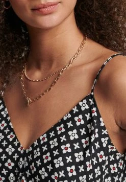 Superdry VINTAGE - Top - Black Geo