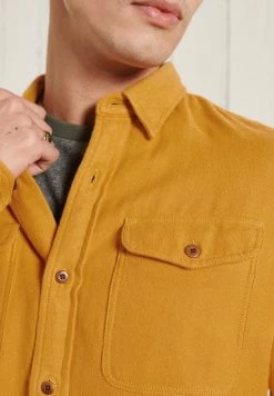 Superdry Shirt - Ochre -Superdry Shop 382e1606aaf344e9af4a0f15e27f3901