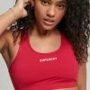 Superdry CORE MID IMPACT - Bustier - Carmine Red