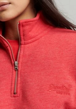 Superdry VINTAGE LOGO - Sweatshirt - Papaya Red Marl -Superdry Shop 383f3675602f48b1ac5ea64c1dea17d5
