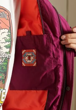 Superdry Winter Jacket - Rich Berry -Superdry Shop 384466a180774a2d8efe9b0046c6742f