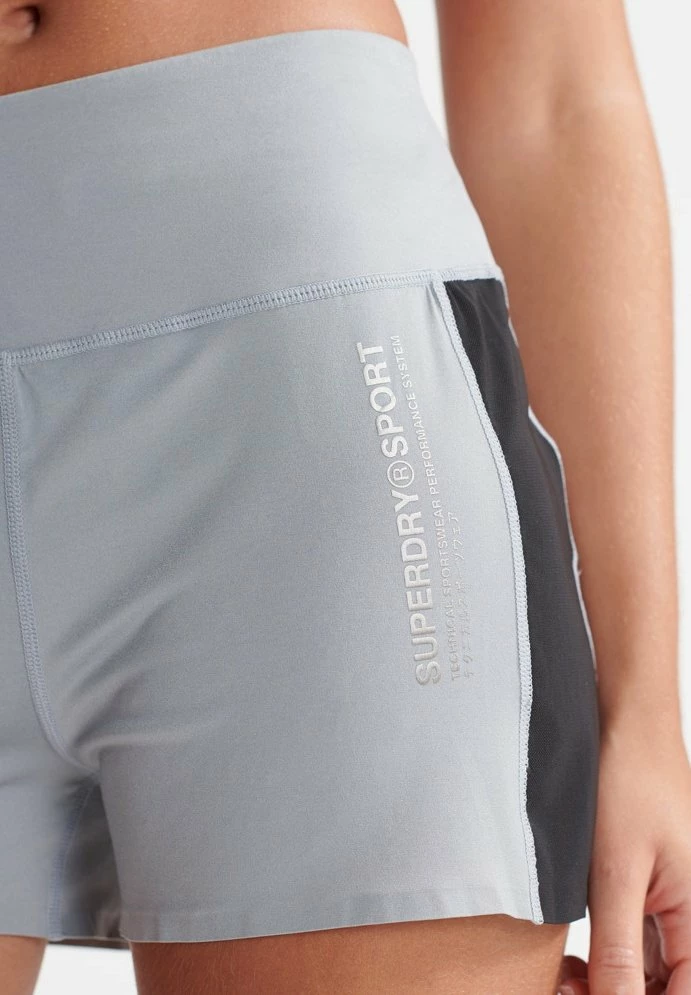 Superdry COOLING LOOSE - Shorts - Grey Marl 3 Superdry COOLING LOOSE - Shorts - Grey Marl - Image 3