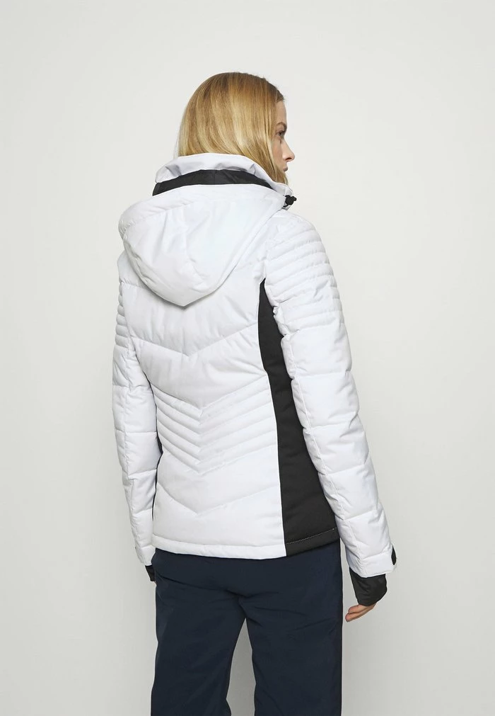 Superdry SNOW LUXE PUFFER - Ski Jacket - White 4 Superdry SNOW LUXE PUFFER - Ski Jacket - White - Image 4