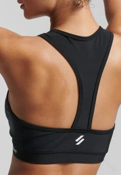 Superdry Light Support Sports Bra - Black