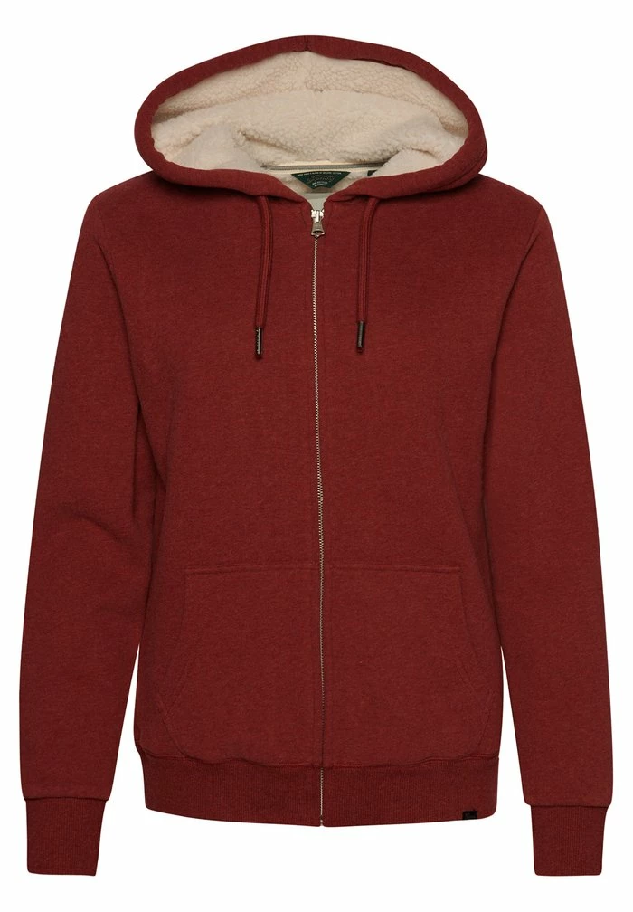 Superdry ESSENTIAL BORG - Zip-up Sweatshirt - Rhubarb Marl 5 Superdry ESSENTIAL BORG - Zip-up Sweatshirt - Rhubarb Marl - Image 5