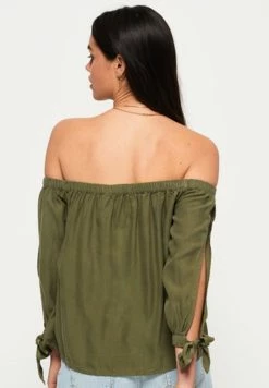 Superdry HELENA - Blouse - Khaki -Superdry Shop 39b265905a5c4e64b44b30317adb79e0